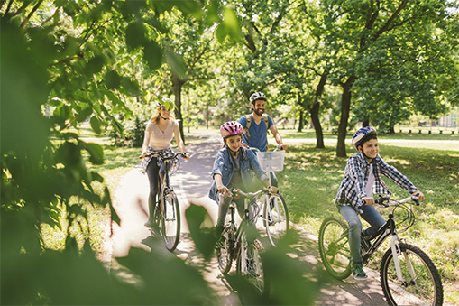 family biker